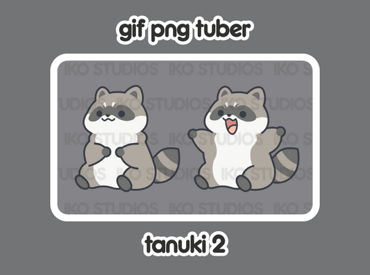 Raccoon GIF PNGtuber