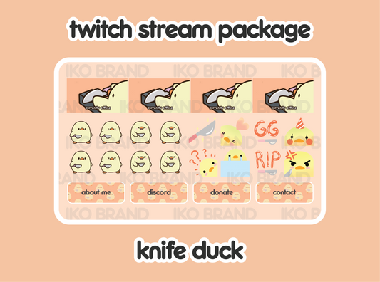 Knife Duck Stream Package