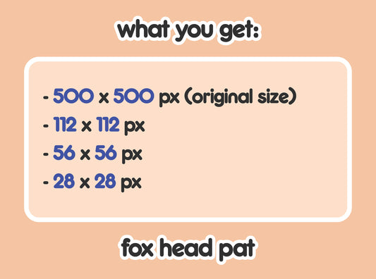 Fox Head Pat