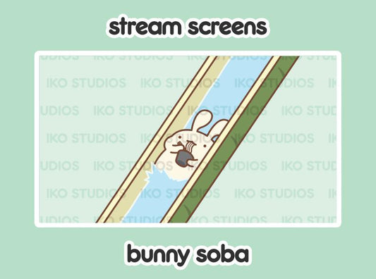 Bunny Soba Animated Screen