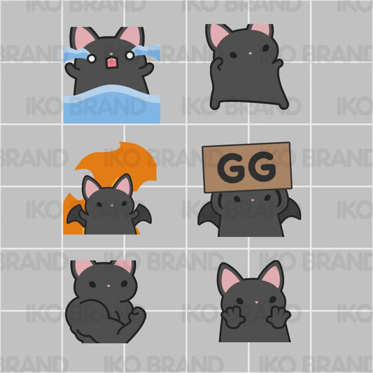 Bat Animated Emotes 1